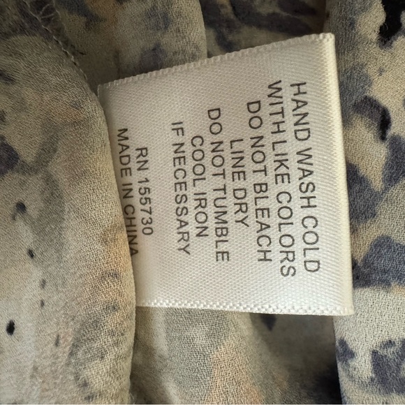 Rose + Olive Plus 3X Blue Smocked Neck Blouse Top Popover Cottagecore‎ Tunic - Picture 6 of 8